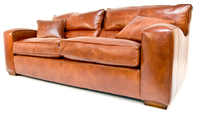 Duresta Panther Sofa in Gibson Brandy